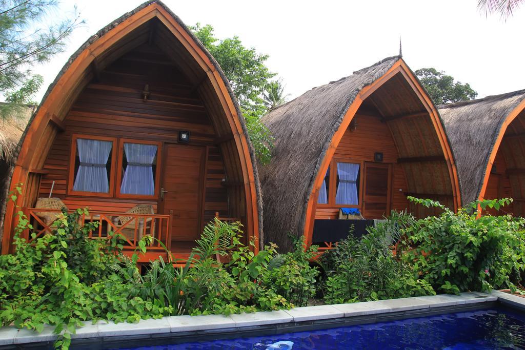 Damai Bungalows Gili Air Exterior foto